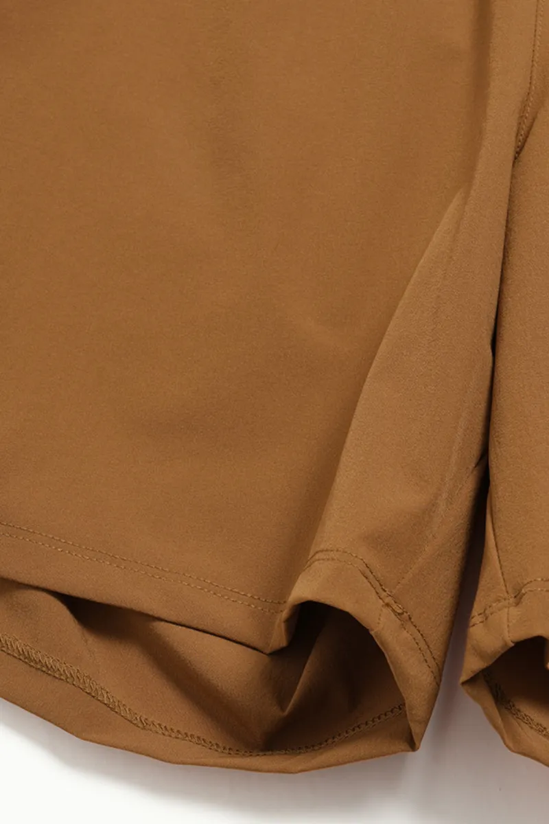Breathable Drawstring Water Resistant Athletic Shorts