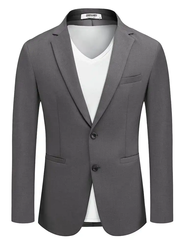 Soft Structure Tailored Blazer Jacket