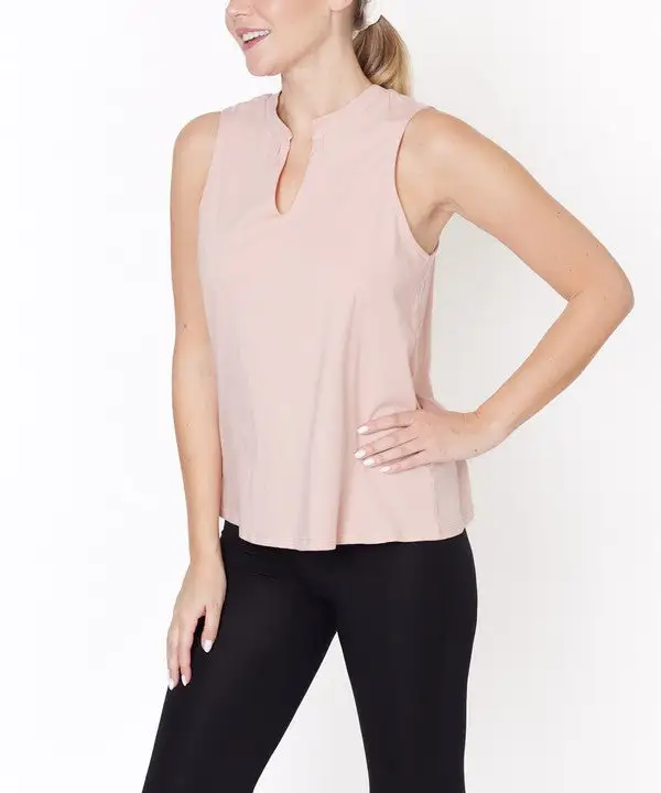 V Neck Sleeveless Tank Top