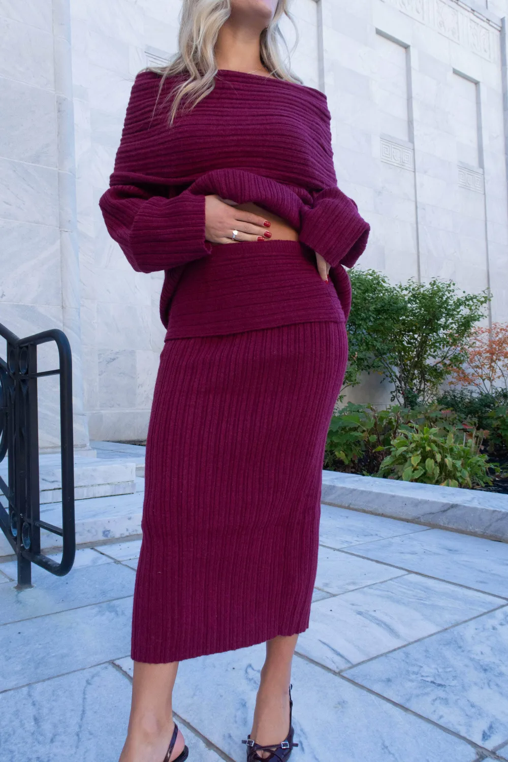 Everyday Knit Maxi Skirt