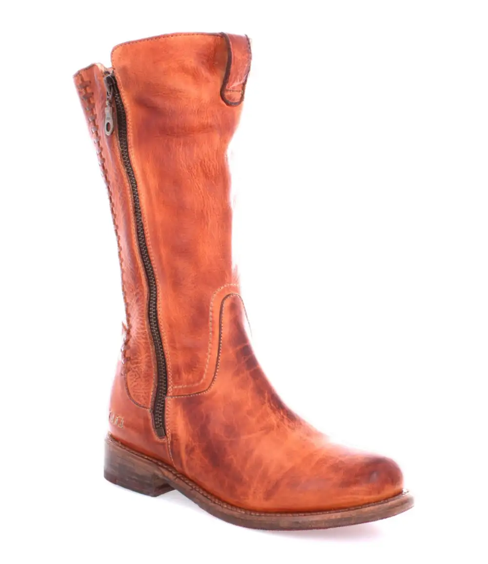 Pull-Tab Refined Tall Boots