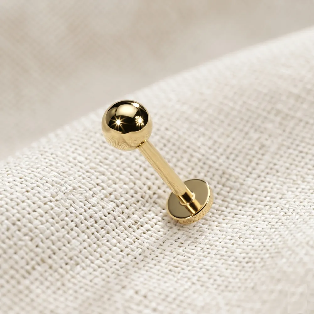 Versatile Titanium Labret Stud