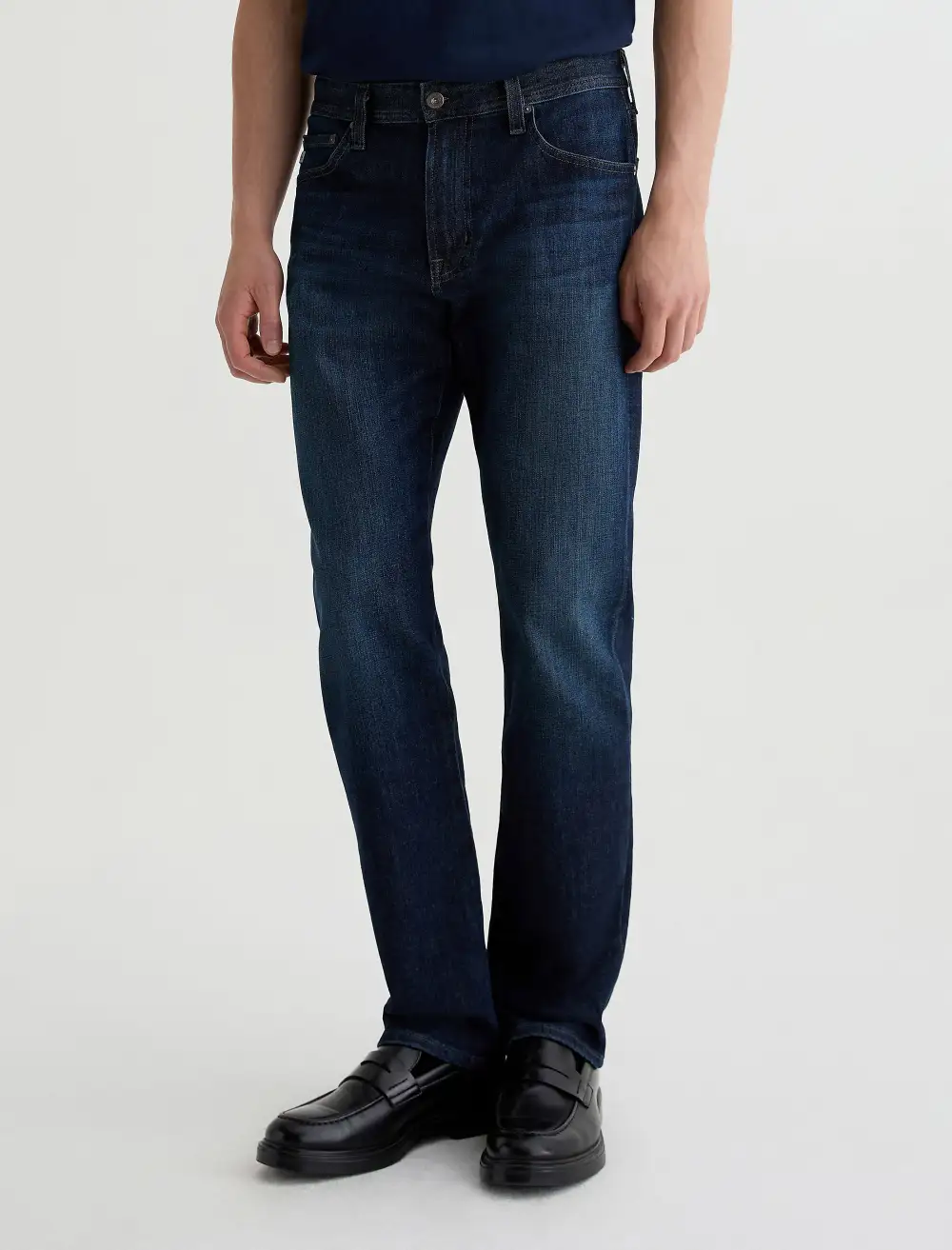 Men's Slim Straight Mid Rise Soft Touch Jeans