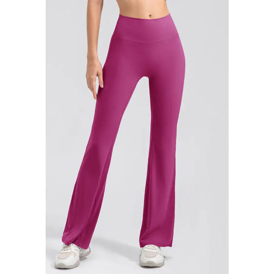 Classic High Waist Straight Active Pants