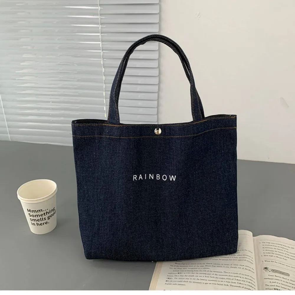 Denim Tote Bag