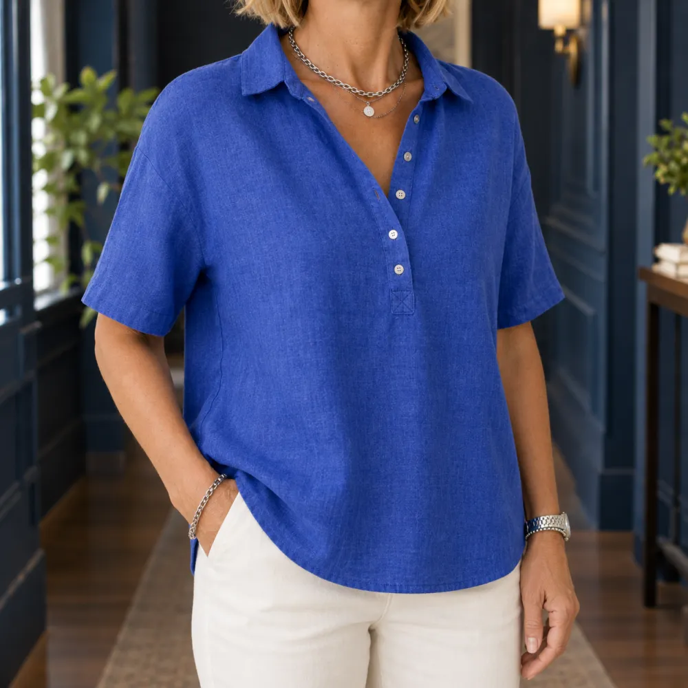 Collared Relaxed Blouse