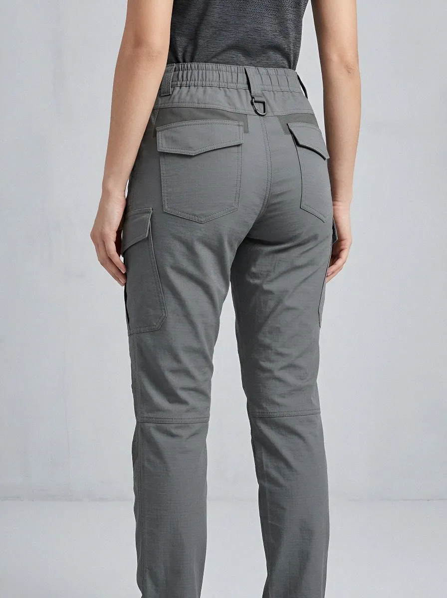 Men's Tactical Outdoor Multi-Pocket Reinforced Knee Cargo Pants