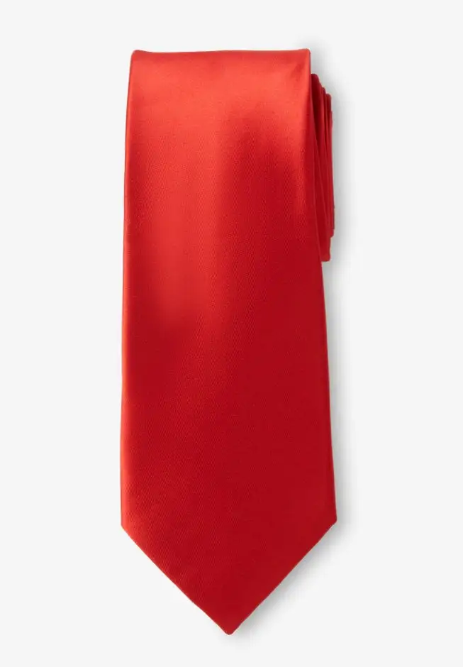 Extra-Long Satin Tie