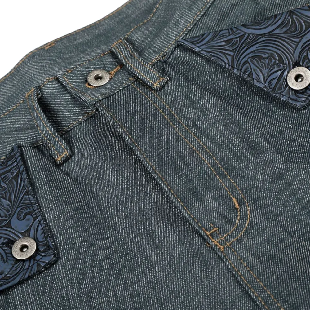 Refined Wide Leg Denim Jeans