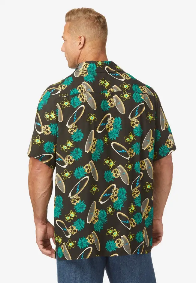 Printed Camp Shirt