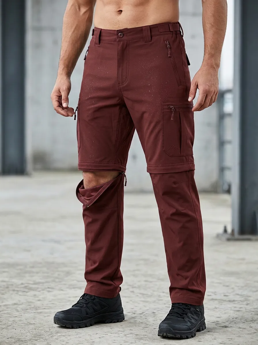 Men's Terrain Range Waterproof Zip-Off Tactical Cargo Pants