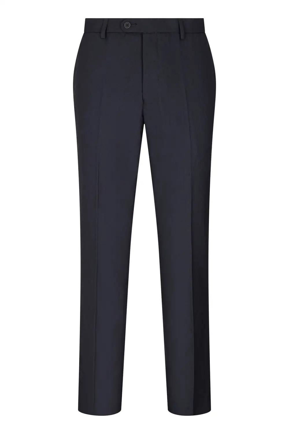 Men's Slim Fit Flat Front Stretch Suit Trousers