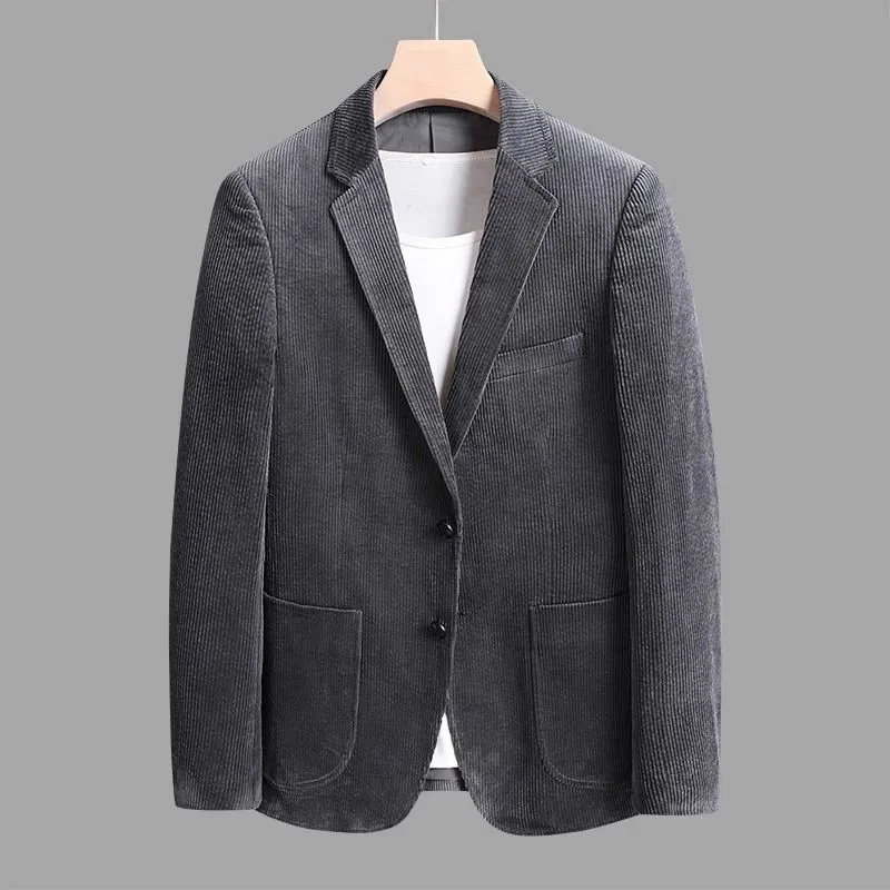 Corduroy Unstructured Blazer