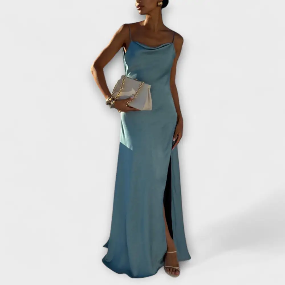 Satin Maxi dress
