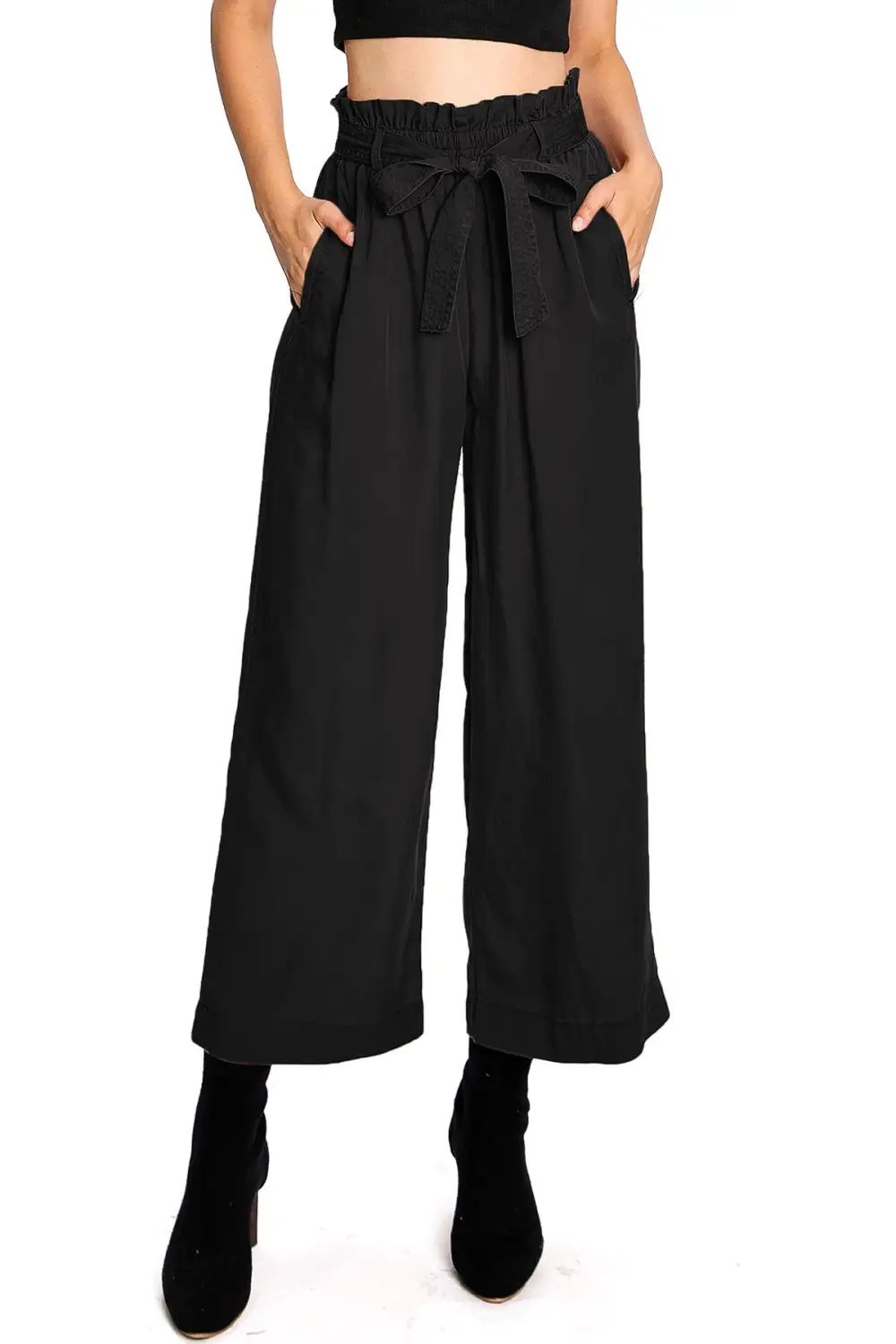 Tied High Rise Culottes