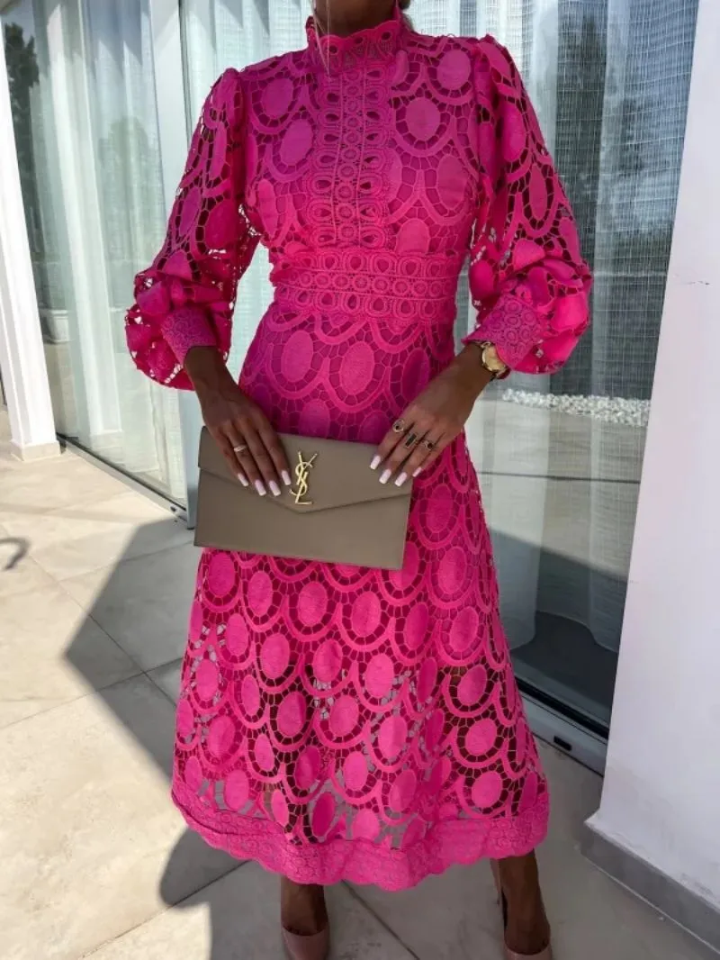 Lace Midi Dress