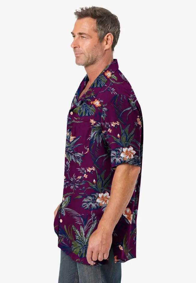 Printed Camp Shirt