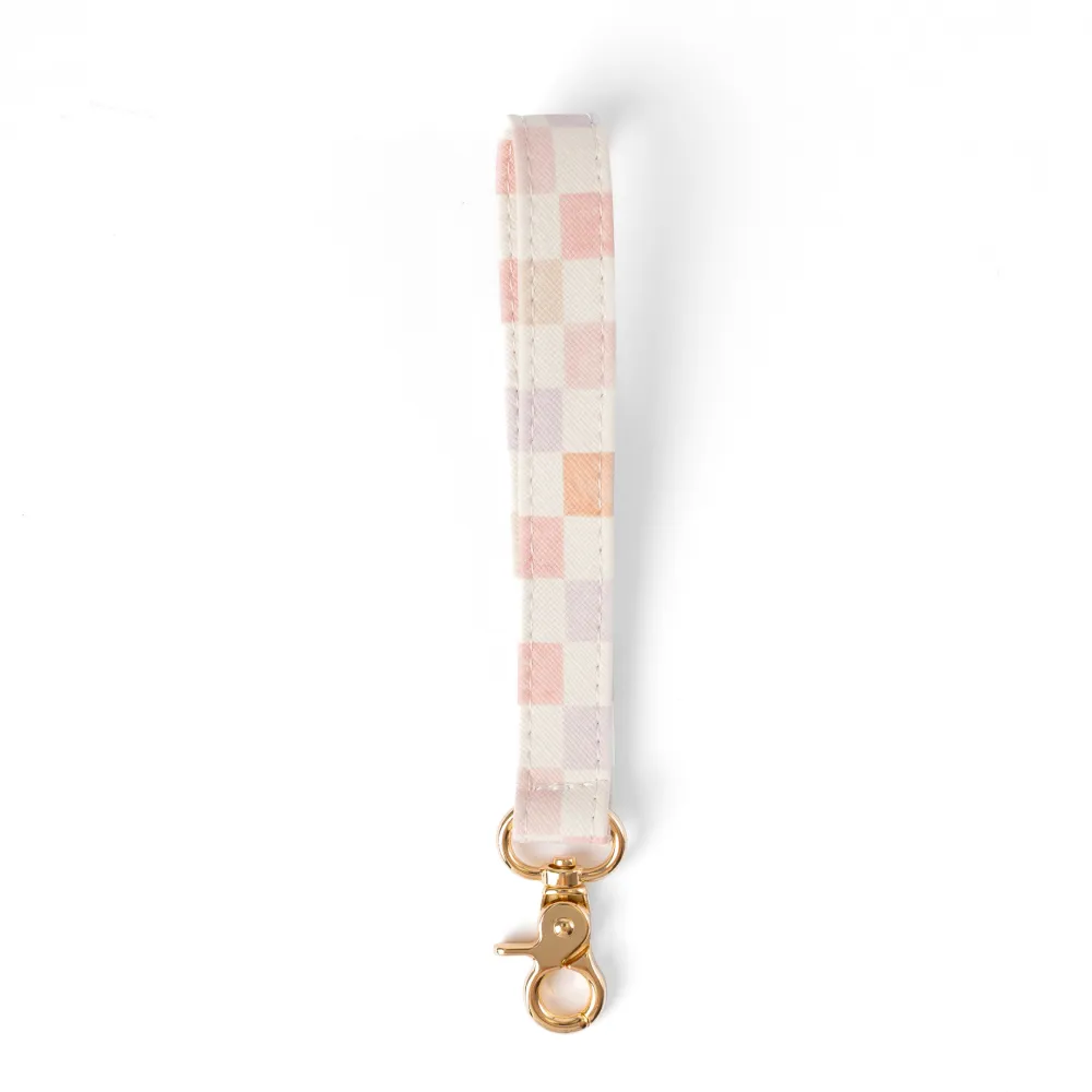 Casual Piece Leather Keychain