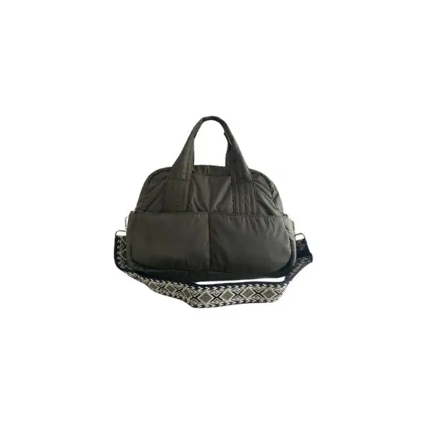 Fluffy Duffle Bag with Strap (Small)