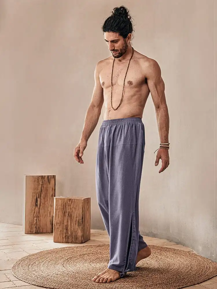 Casual Loose Linen Blend Pants