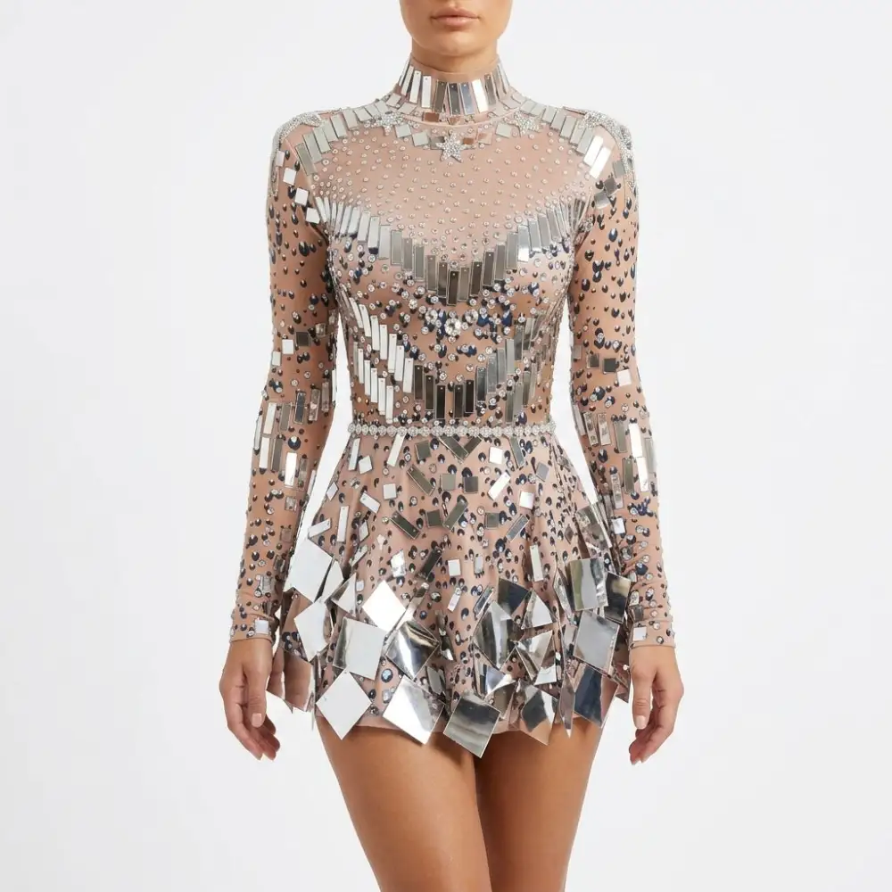 Curated Refined Women's Sequin Mini Dress