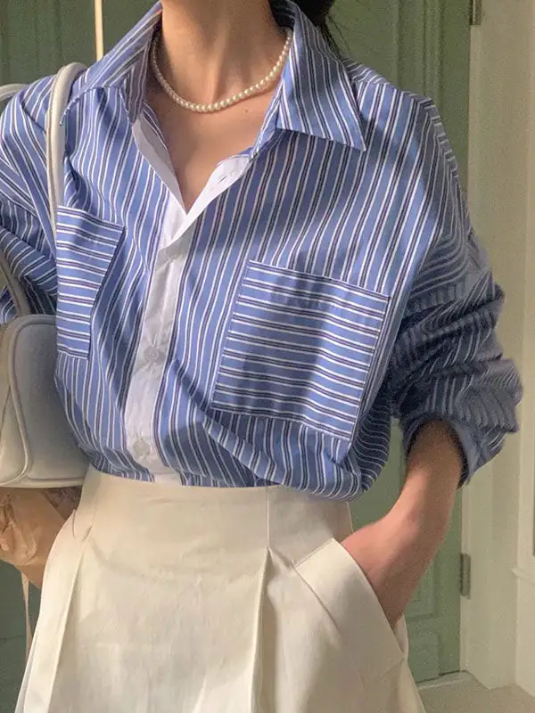Women's Colorblock Blouse