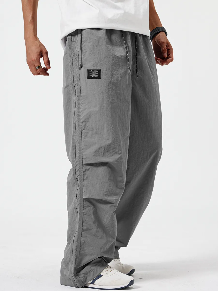 Pocket Seamed Detail Trousers