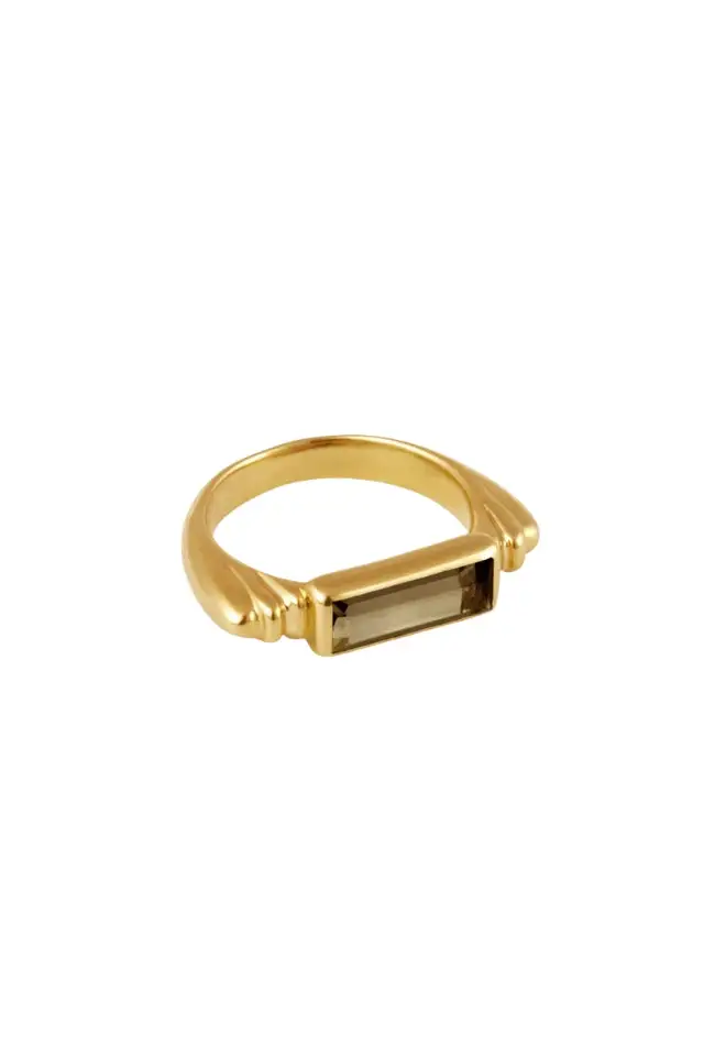 Quartz Polished Ring