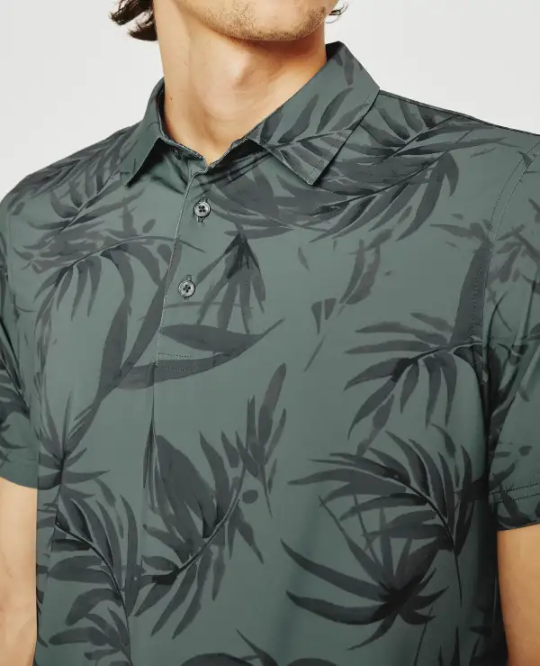 Men's Moisture Wicking Polo Shirt
