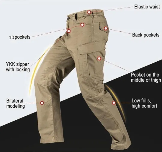 Men's Military Outdoor Pants Cargo Pants