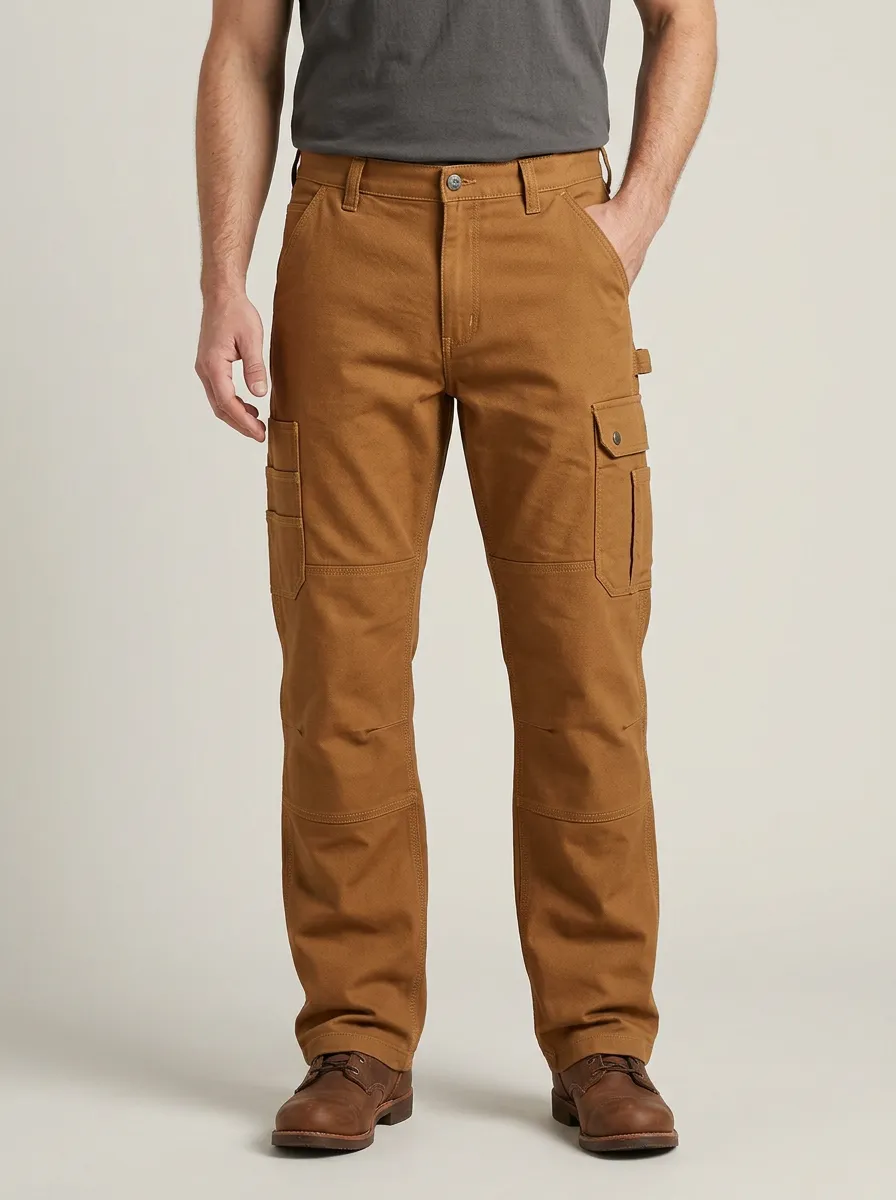 Men's Rugged Multi-Pocket Work Pants