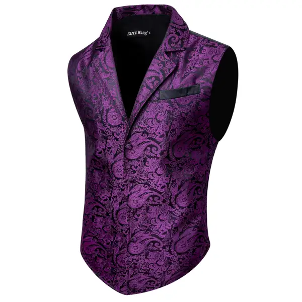 Classic Paisley Dress Vest