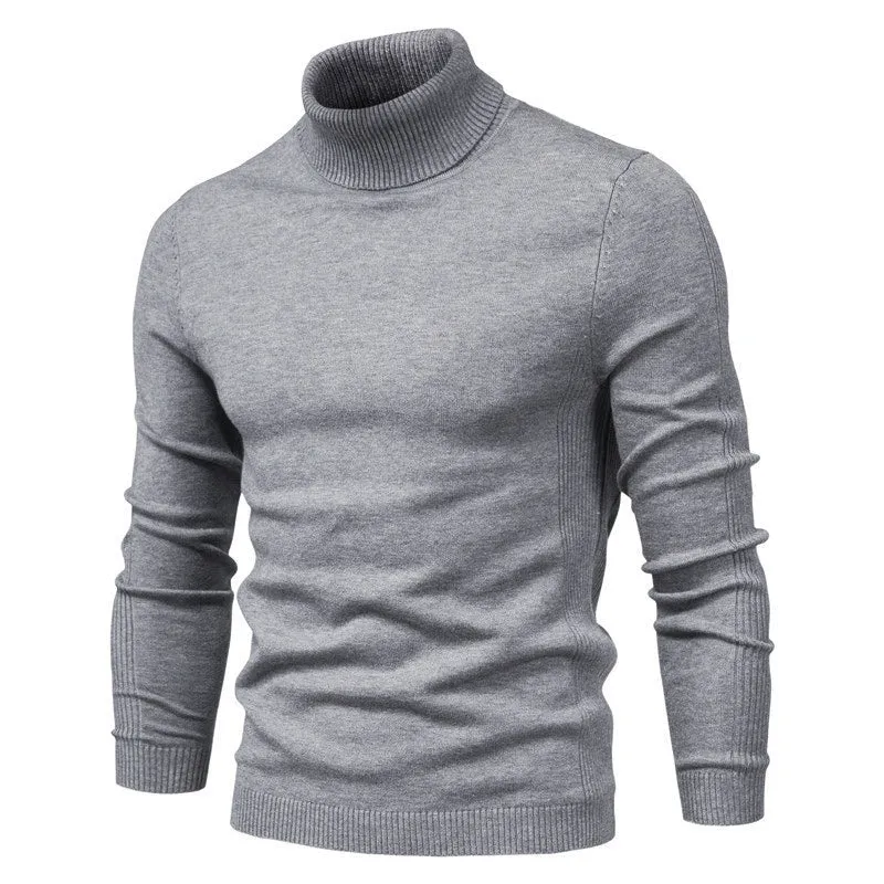 Knitted High Neck Sweater