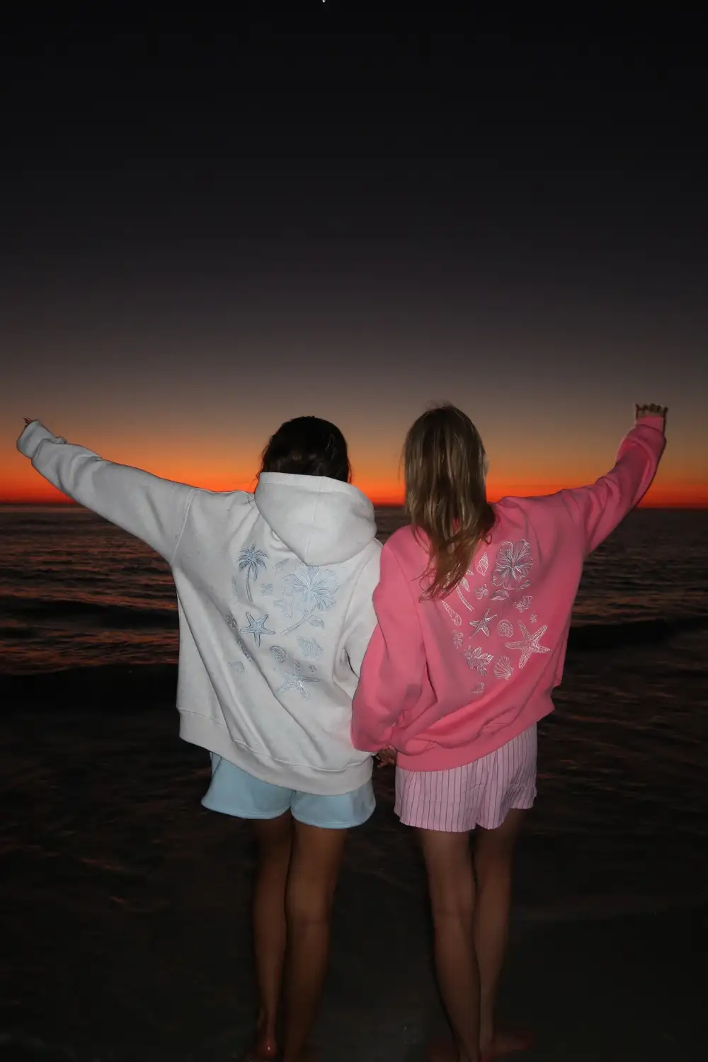 Tropical Embroider Hoodie