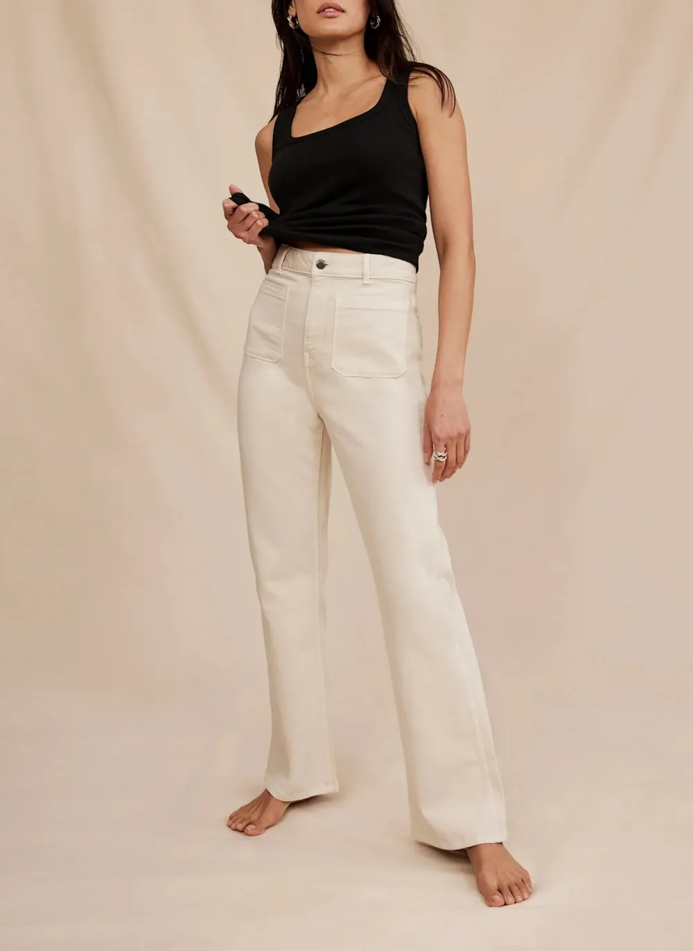 Casual Style Wash Straight Jeans
