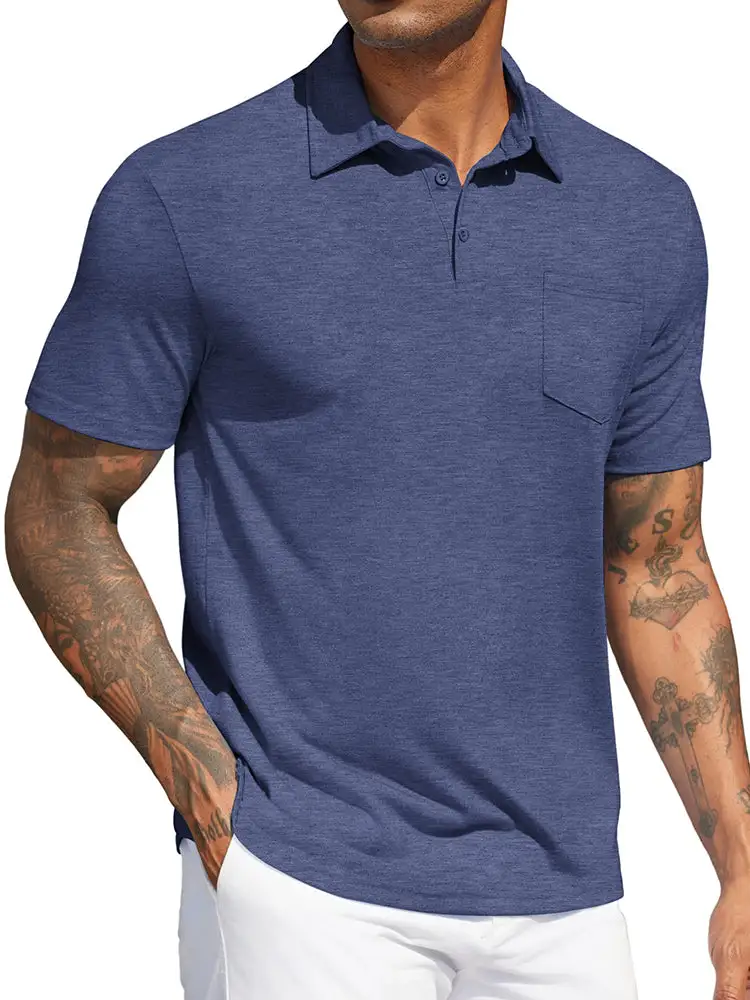 Casual Basic Golf Polo Shirt