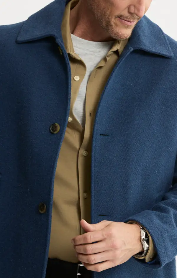 Wool Blend Coat