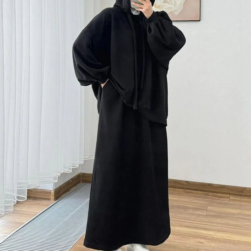 Polished Flowing Modest Maxi Dress