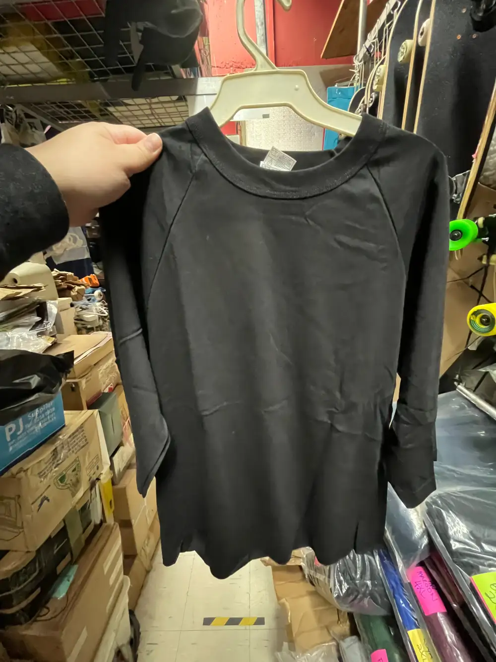 Everyday Vintage Three Quarter Sleeve Raglan Baseball T-Shirt