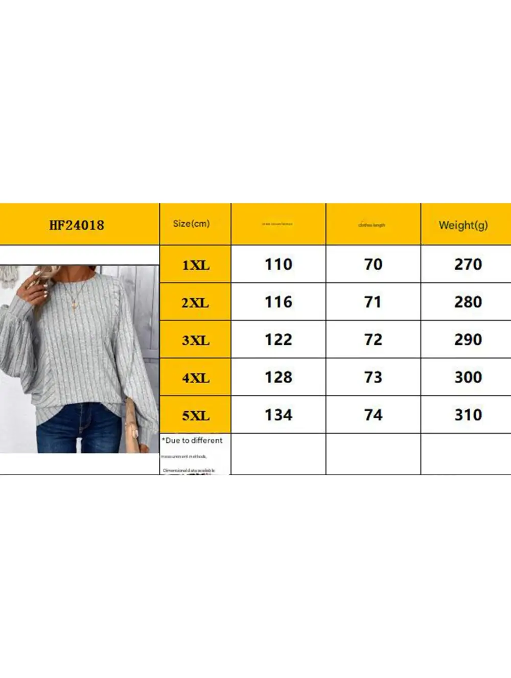 Plus Size Lantern Sleeve Top