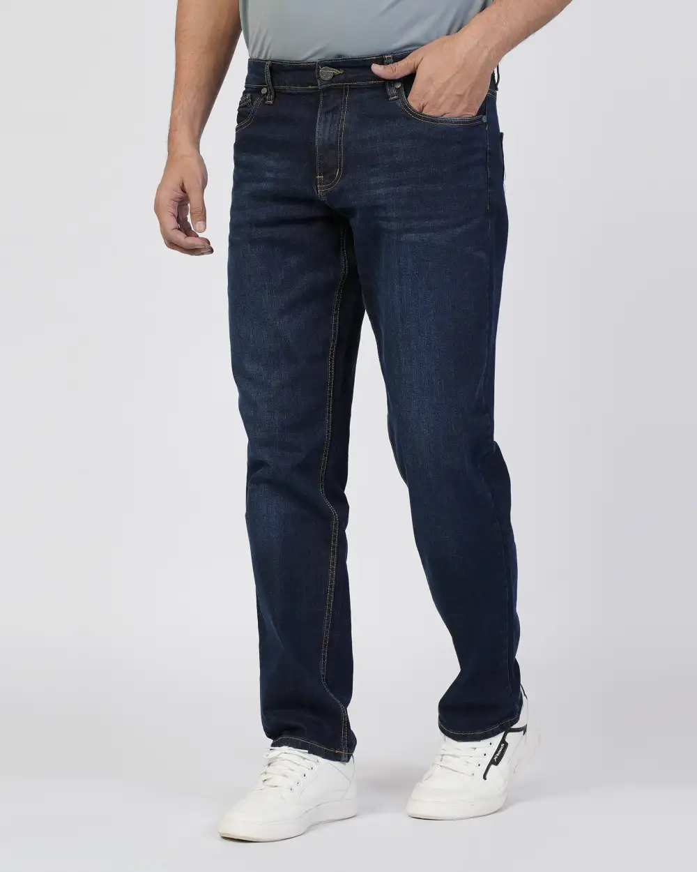 Men's Comfort Fit Regular Fit Jeans