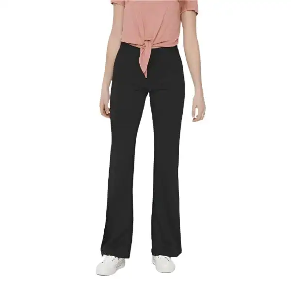 Classic Wide-Leg Flare Women's Trousers