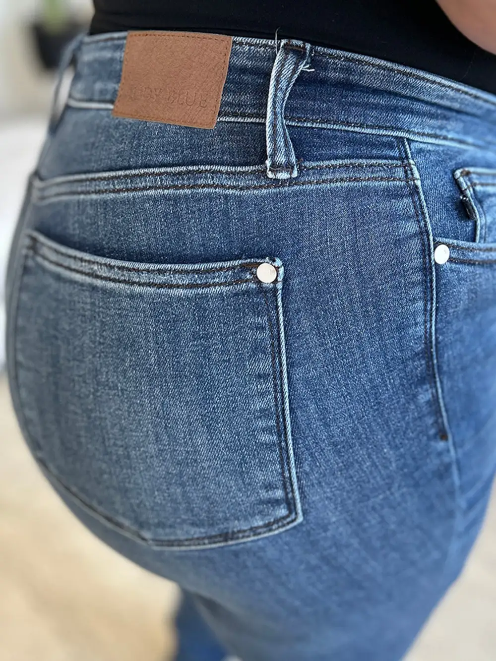 Versatile High Waist Skinny Distressed Denim Jeans