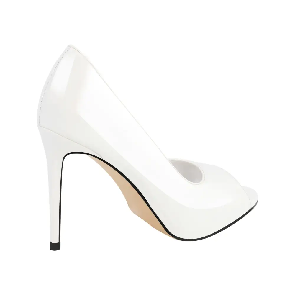 Peep Toe Stiletto Pumps