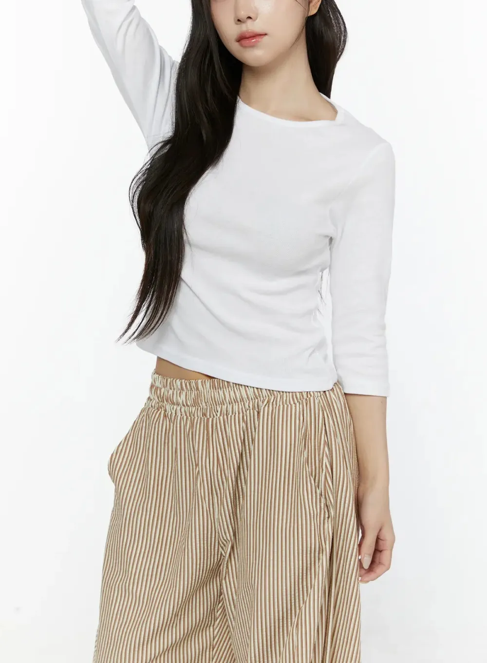 Basic Three-Quarter Sleeve Tee