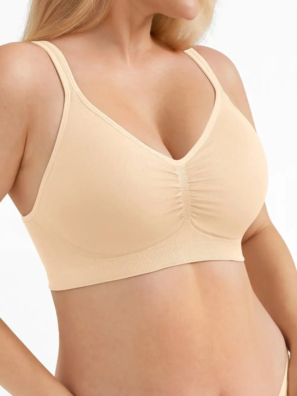 Clean Line Seamless Wireless Comfort Wide Bra
