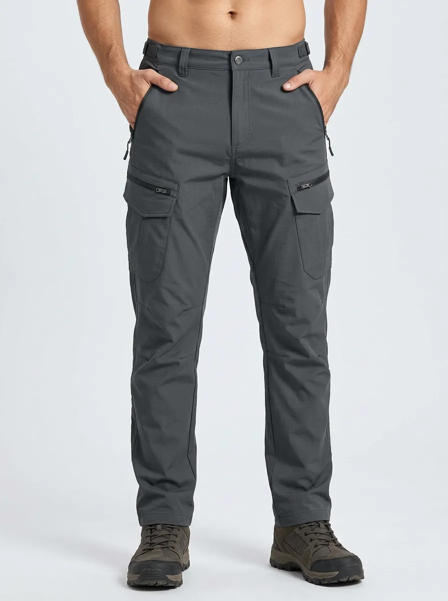 Rugged Work Pants with Rugged Utility Detail