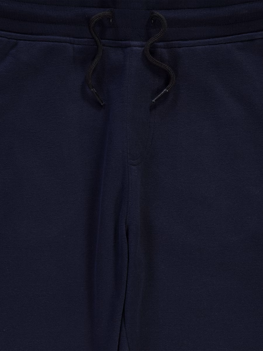 Navy Cuffed Joggers detail 2
