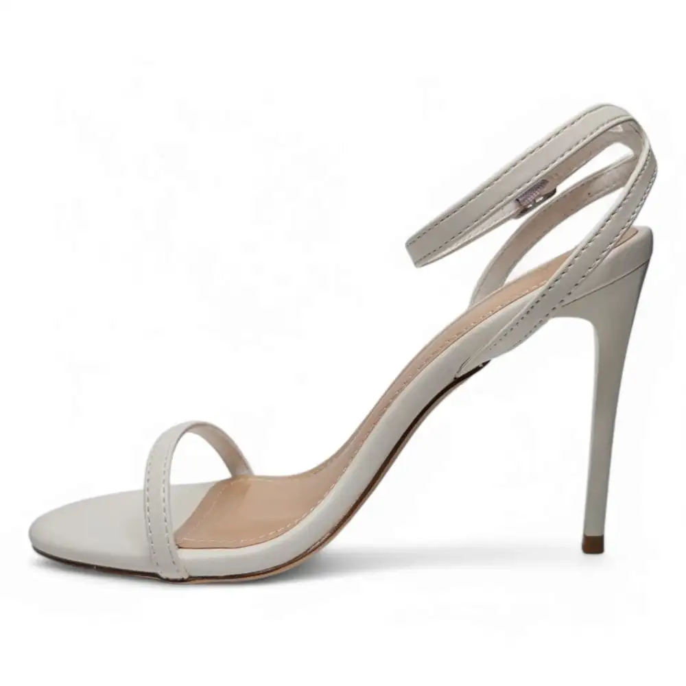 Showy One Band Ankle Strap Skinny Heels