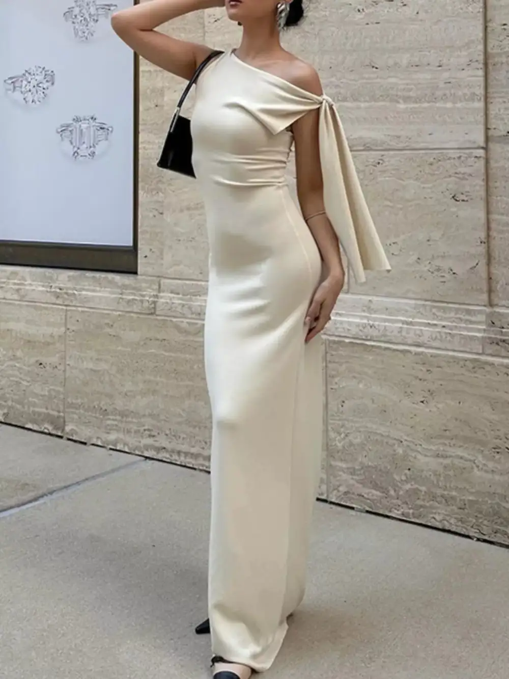 Relaxed Shape Sleeveless Maxi Dress